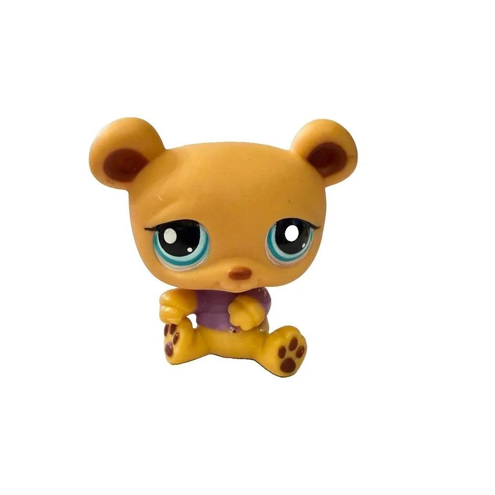 Littlest Pet Shop LPS #1834 Bear 2010 Original Honey Pot + Cute Accessories